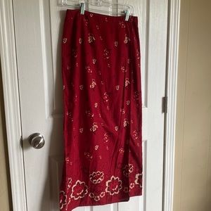 Wrap Full length Skirt